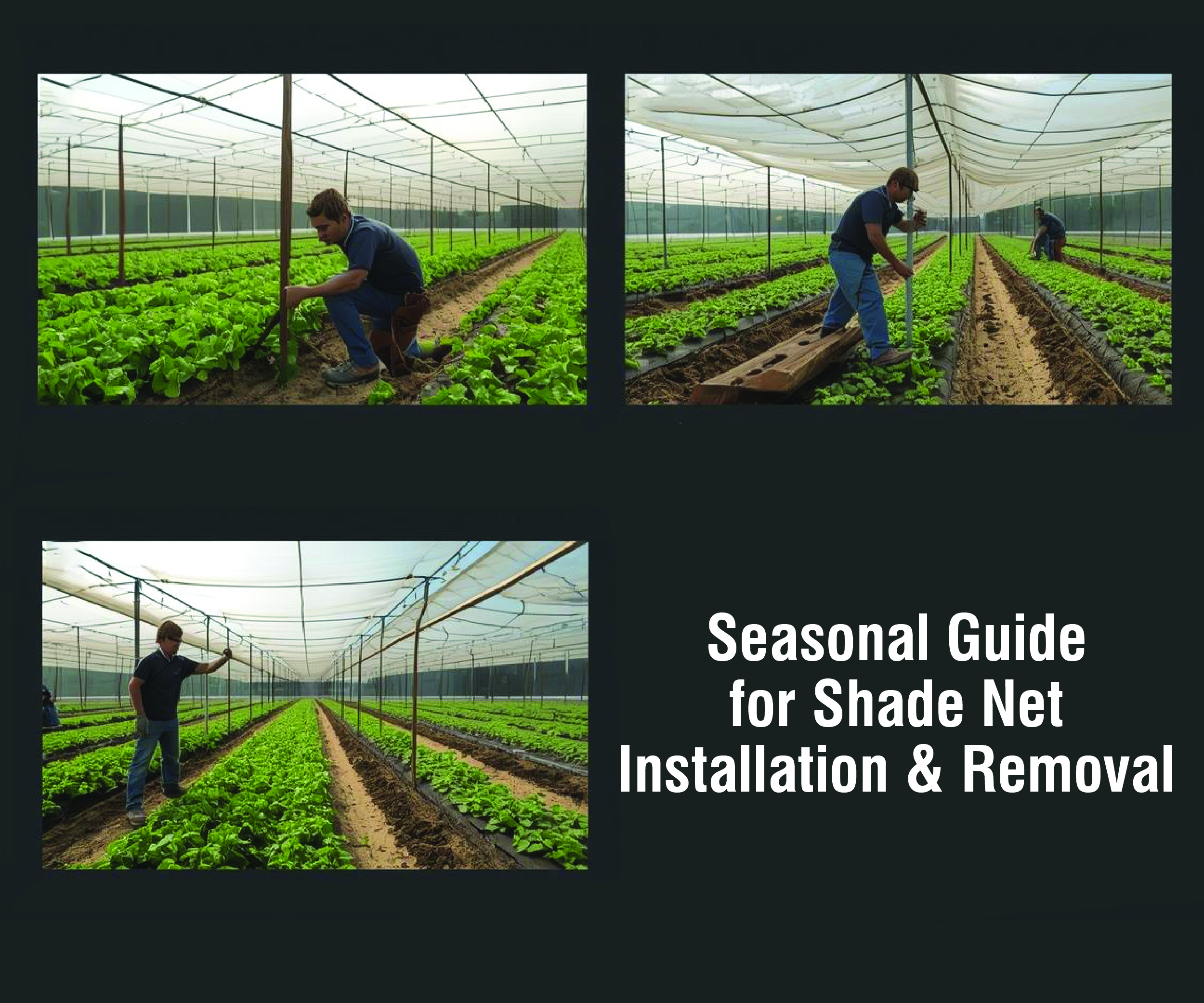 Timing is Everything: A Seasonal Guide for Shade Net Installation and Removal
